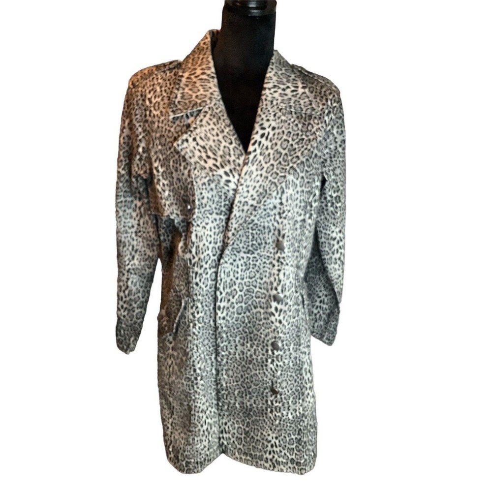 DG2 Leopard Print Overcoat‎ Medium